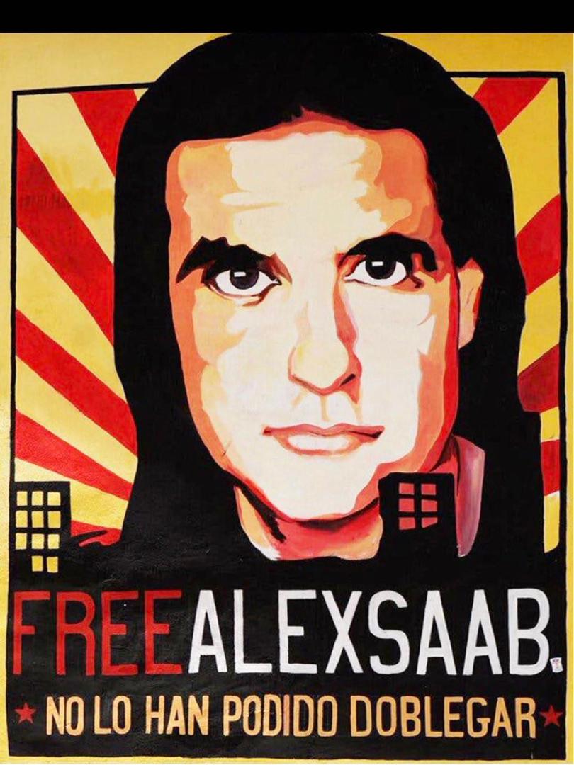 #AlexSaab 3 years after his illegal detention.
 Venezuela's Special Envoy, currently detained in a United States prison, has been illegally arrested for three years, violating international law.
 #3AnosDeSecuestro
#FreeAlexSaab
