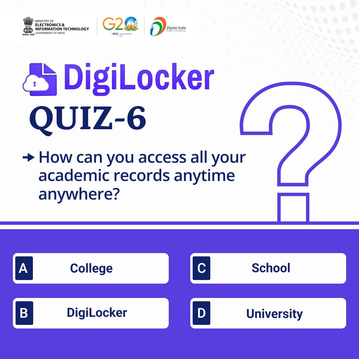 DigiLocker tweet media