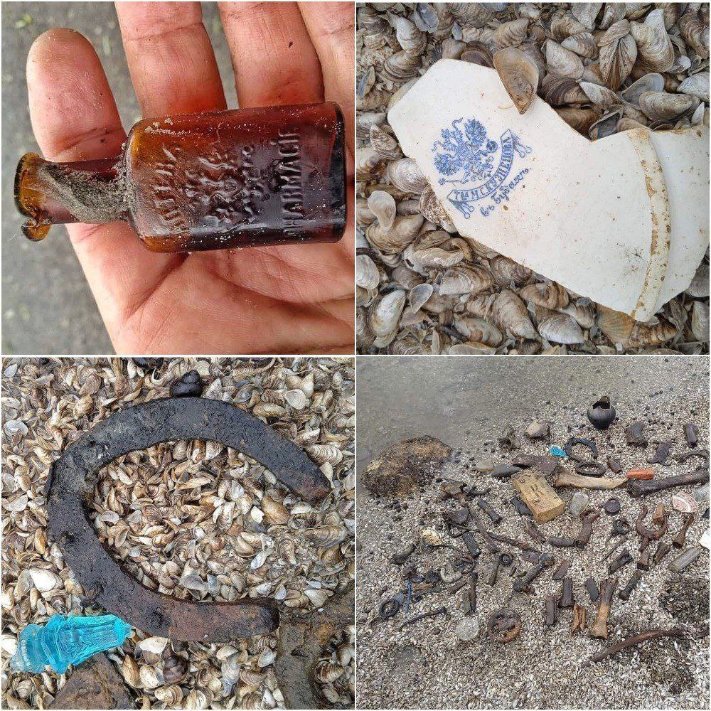 Зрада зрадонька...

В Херсонскую область, на обмелевший Днепр со всей Украины массово рванули копатели. Поднимают кучи артефактов времен Российской империи. Везде двуглавые орлы. И не одного тризуба. Да что ж такое?