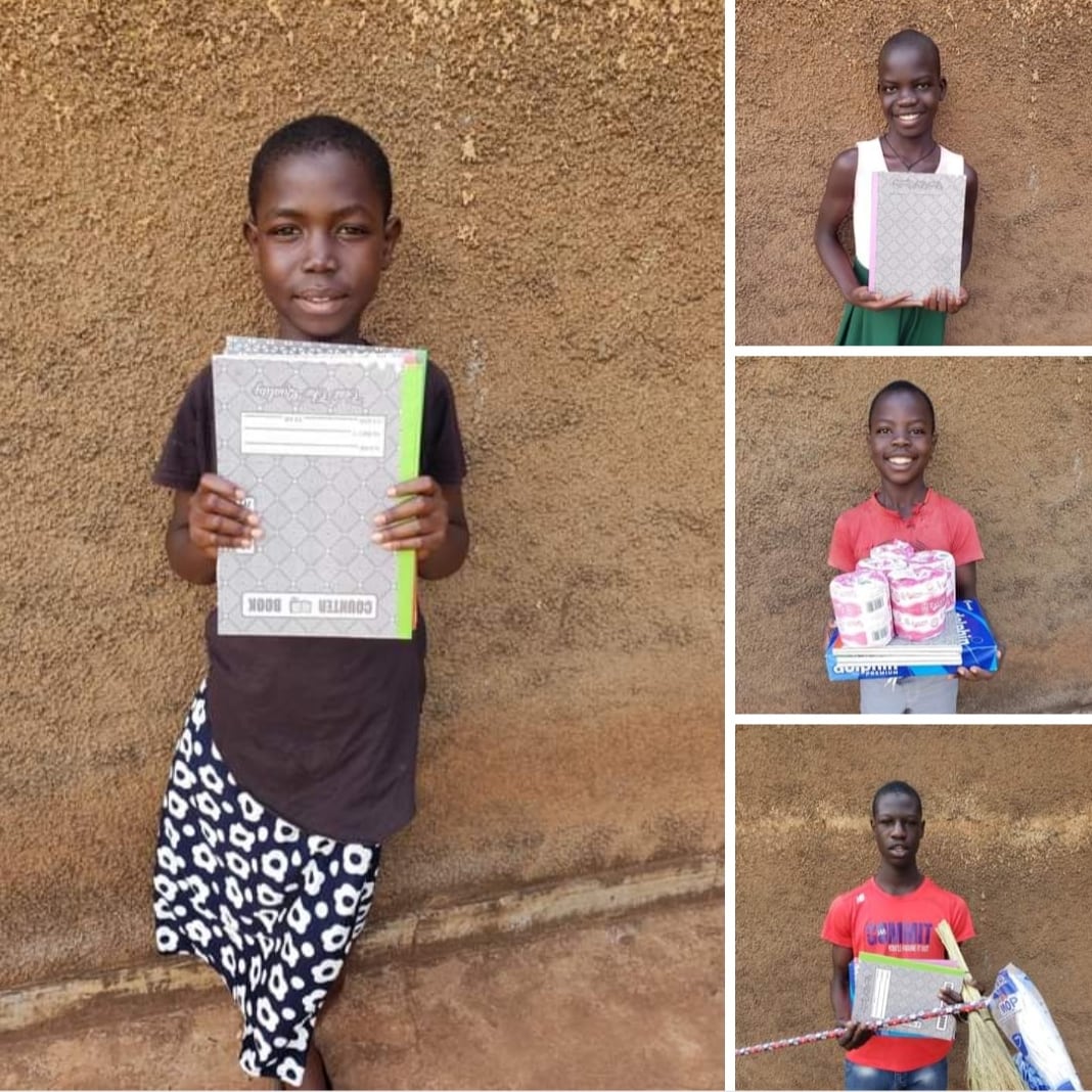 ThinkHumanity's tweet image. Thanks to the sponsor for the 4 ABC students for supplies. #thinkhumanity #ABCProgram #acholibreakfastclub #acholiquartercamp #Uganda