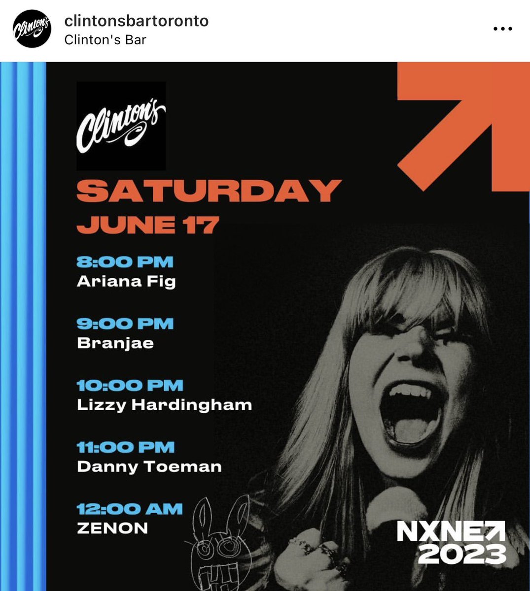 Branjae at <a href="/nxne/">NXNE</a>  this #saturday #totonto I’m looking forward #canada