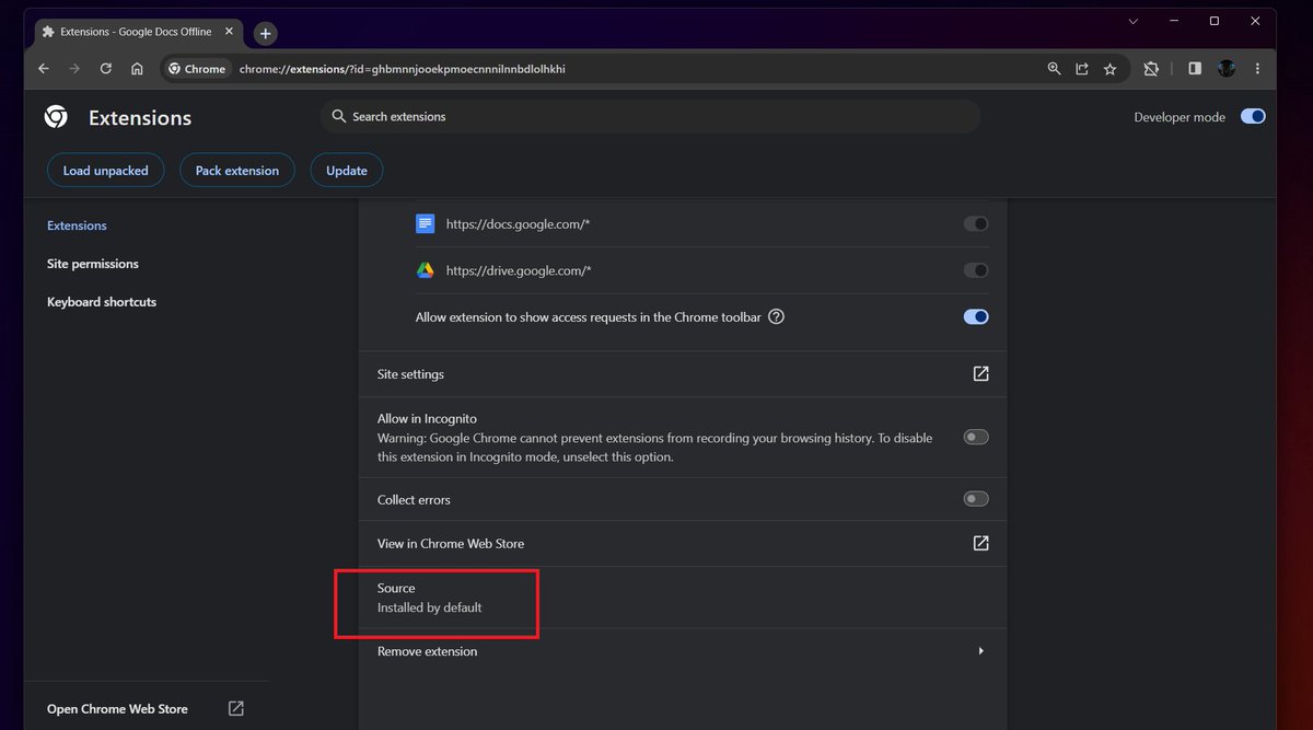 Leopeva64 on Twitter "The extension is DISABLED by default on Edge