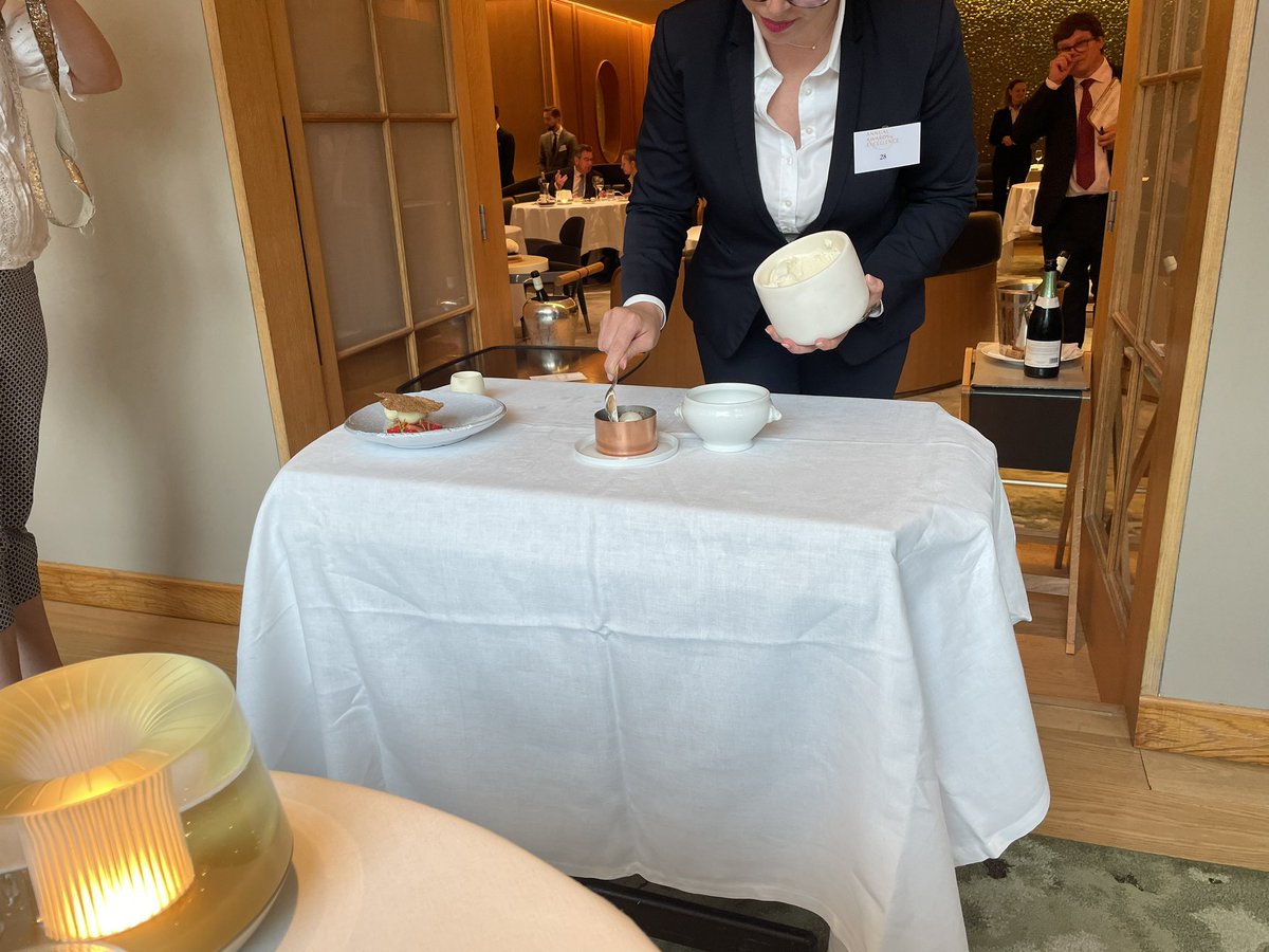 M J W (@escoffiermarc1) on Twitter photo Yesterday helped judge the final for Annual Awards of Excellence at Alain Ducasse-Dorchester London . Nice to see professional level gueridon work as part of their front of house skills <a href="/thevincentrooms/">The Vincent Rooms</a> <a href="/WKCHospitality/">Westminster Kingsway College</a> #skills <a href="/cccginnovation/">CCCG Development and Innovation Unit</a> Yesterday helped judge the final for Annual Awards of Excellence at Alain Ducasse-Dorchester London . Nice to see professional level gueridon work as part of their front of house skills <a href="/thevincentrooms/">The Vincent Rooms</a> <a href="/WKCHospitality/">Westminster Kingsway College</a> #skills <a href="/cccginnovation/">CCCG Development and Innovation Unit</a>