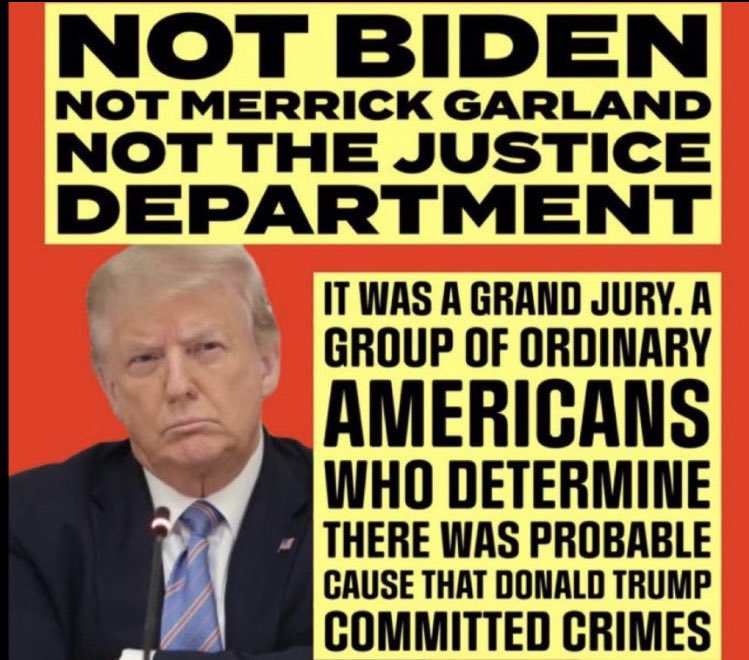SepulvidaG35710's tweet photo. @JoeyMannarinoUS Hey knucklehead, Joe Biden has nothing to do with trump breaking the law and going to jail. Do you like being in a cult? https://t.co/Jg9TJYtjr8
