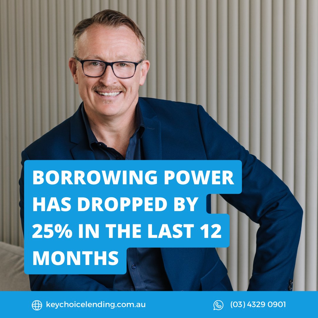 The cash rate rises aren't just affecting people who already have a mortgage.

If you have plans to enter the property market you may have noticed that your borrowing power has dropped significantly in the past 12 months.

This is because the higher the interest rate, the hig ...
