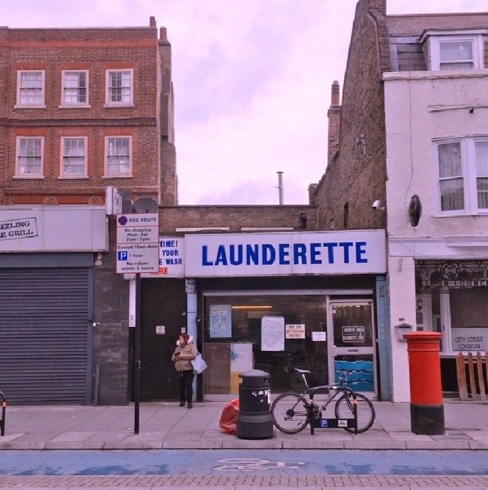 Launderette, 167 Bow Road, Bow, London, E3 2SG 🧺🥰🧺
📷 @IronsideMrs 
#launderette #washeteria #laundromat #launderama #photooftheday #washday #laundryday #laundryroom #coinop #laundry #coinlaundry #washing #vintage #retro #art #colour #industrial #design #coinlaundry #photo