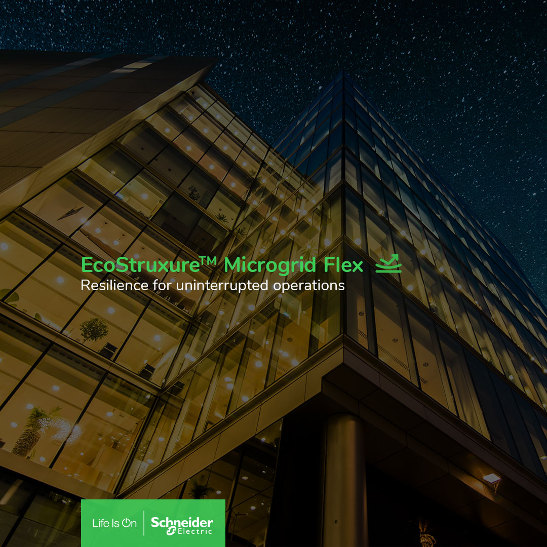 Do you want to strengthen energy resilience? Introducing EcoStruxure Microgrid Flex, a solution to keep your operations running 24/7. Check out more benefits. #LifeIsOn

spr.ly/6012O23kw