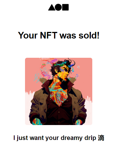 yomuyakadashi's tweet photo. Auction settled 🫡

Sold to @Artful3ndeavors for 0.30 $ETH, thanks again for all support fam 🥂 https://t.co/G6eddtOhCK