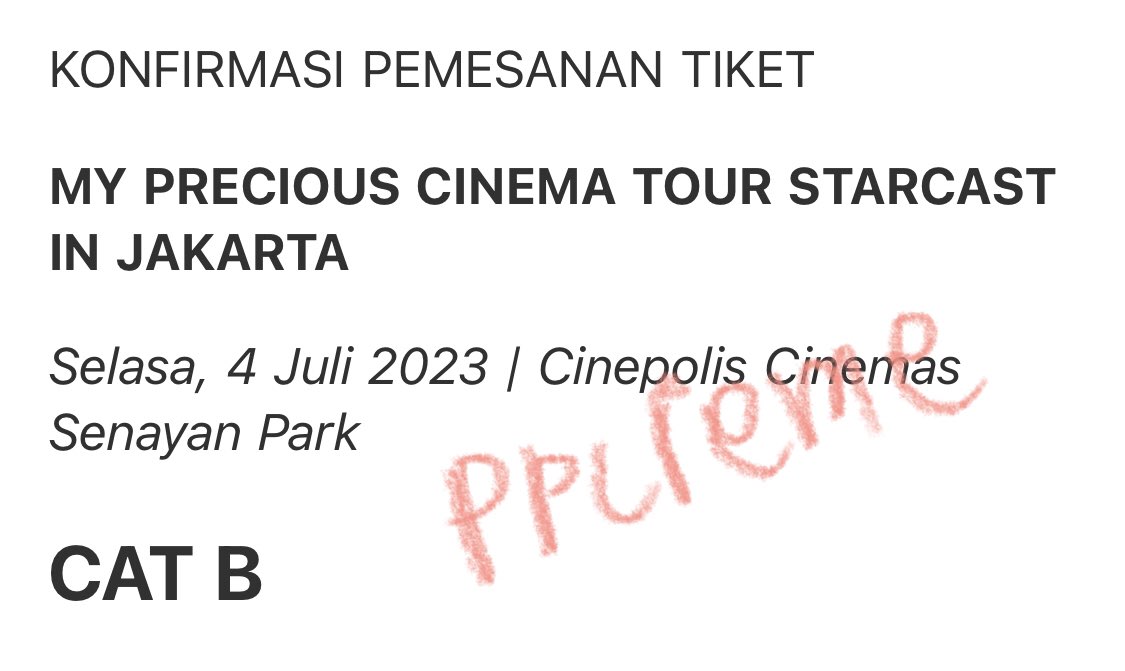 wts my precious nanon racha cinema tour starcast in jakarta cat B yg mau nanya2 boleh dm lgs ya!
#mynameisnanon #frracha