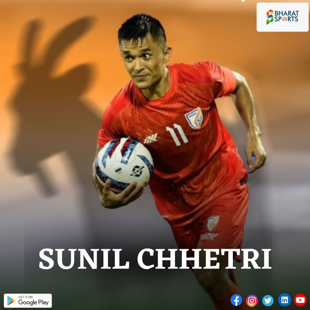 Sunil Chhetri. The GOAT. 🇮🇳

He now has scored 86 goals for India. 💙

 #football #footballclub #footballgame #footballteam #footballlife #footballmatch #footballnews #footballplayers #footballplayer #footballlovers #sports #sportsupdates #bharatsports