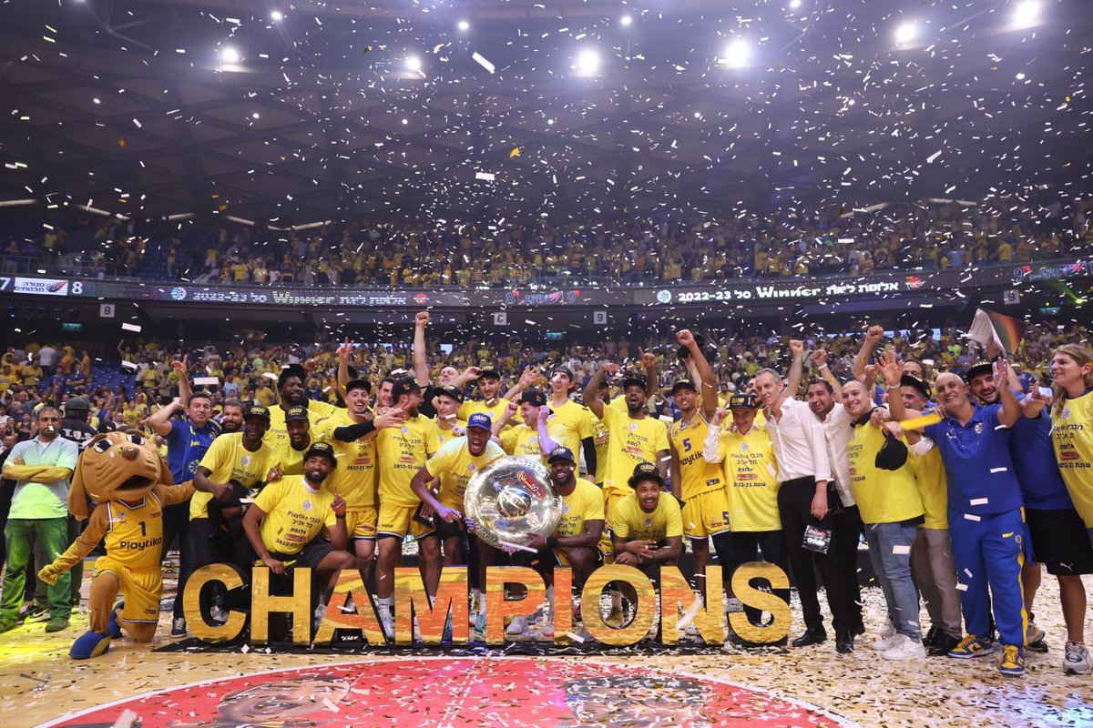 Yalla Maccabi! 💪
Som-hi! Vamos! Let’s go !