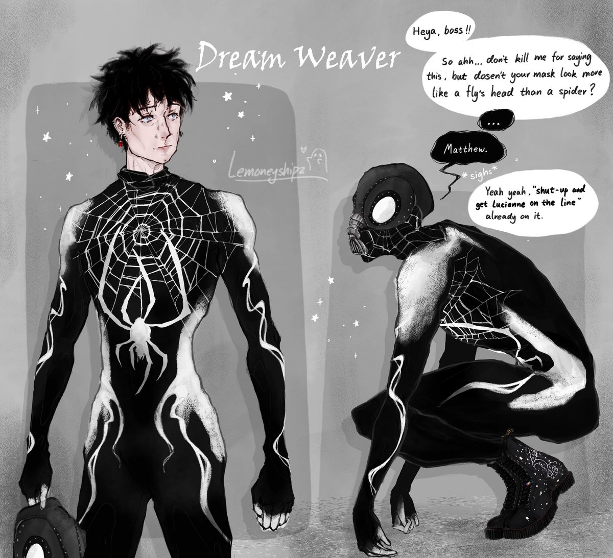 spider! Dream au pt.1 #Sandman but also #ATSV  i guess