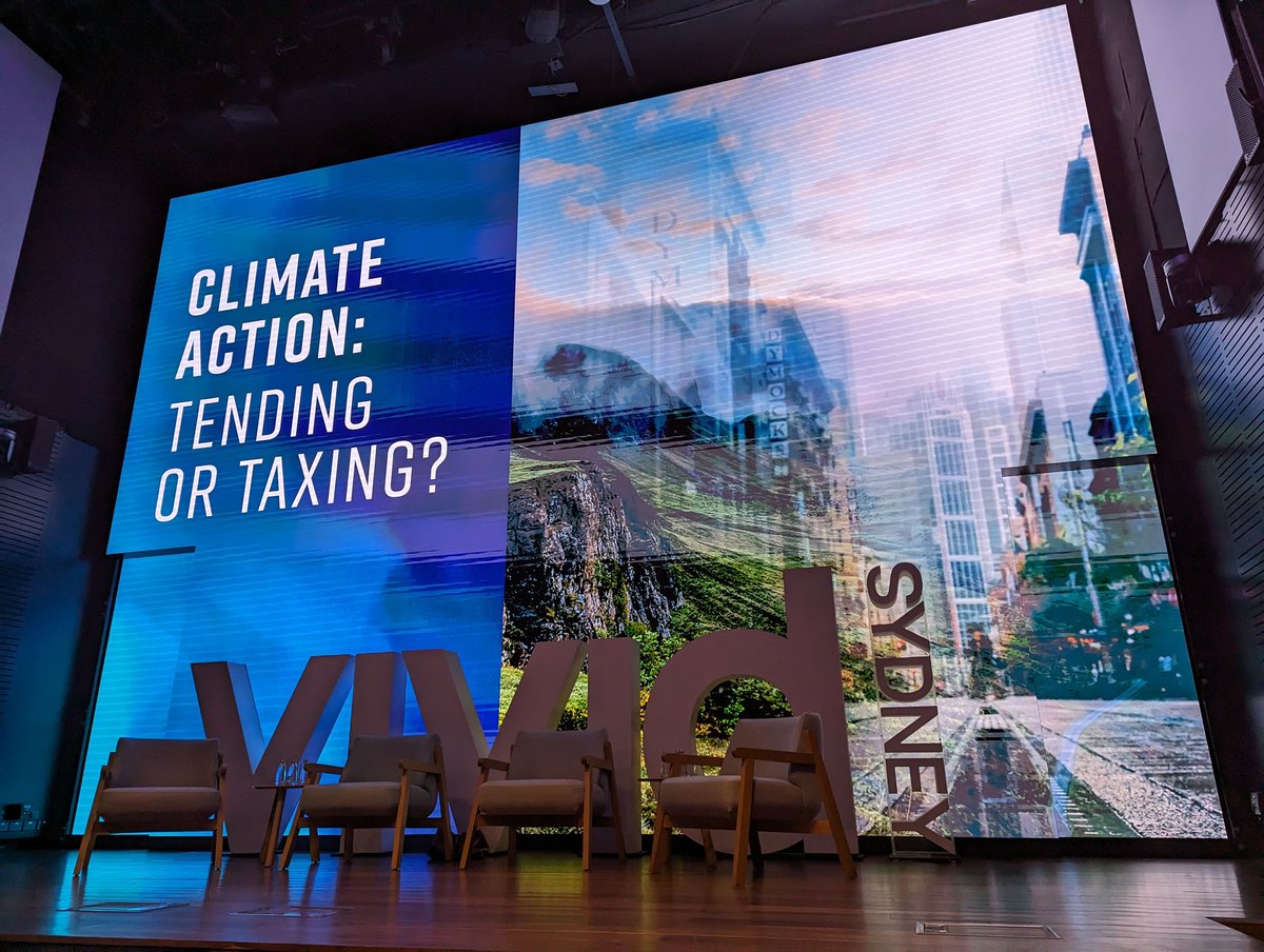 Martina Linnenluecke (@mlinnenluecke) on Twitter photo Starting soon... Our panel on "Climate Action: Taxing or Tending"! <a href="/VividSydney/">Vivid Sydney</a> <a href="/UTS_Business/">UTS Business School</a> <a href="/UTSEngage/">UTS</a> Starting soon... Our panel on "Climate Action: Taxing or Tending"! <a href="/VividSydney/">Vivid Sydney</a> <a href="/UTS_Business/">UTS Business School</a> <a href="/UTSEngage/">UTS</a>