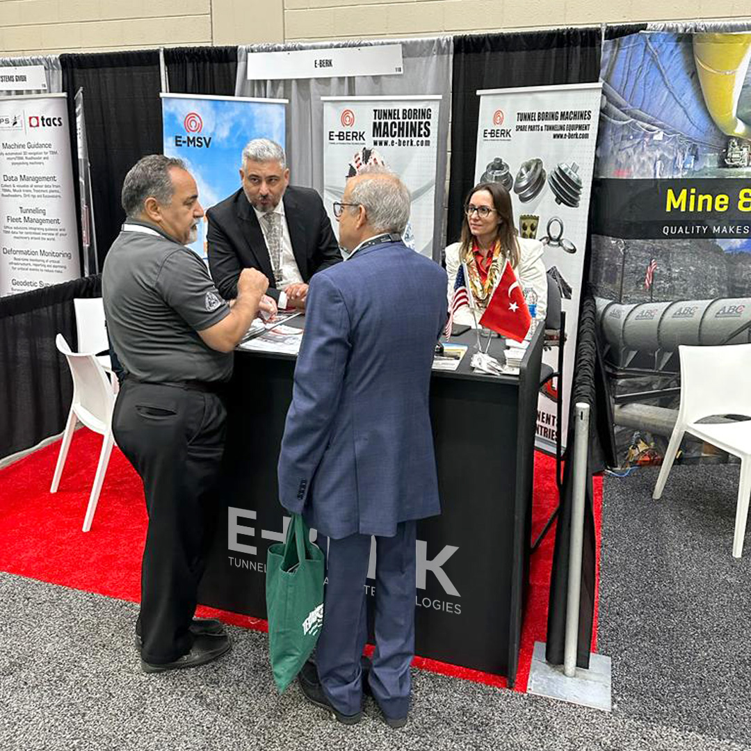eberkmillimarka's tweet photo. What an exciting second day at RETC 2023 in Boston! Join our experts for the Mechanised Tunneling Talks at our Booth:118.
@WeBuildBeneath
#RETC23 #Tunneling #undergroundconstruction #EBERK #tbm #undergroundconstruction #Multipurposetunnelservicevehicle https://t.co/ub0B8oc1Kw