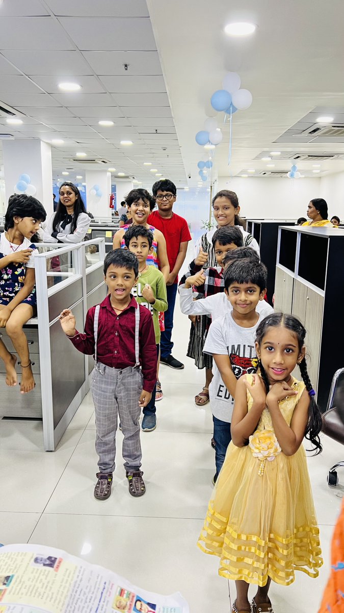 accellorglobal's tweet image. 🎉 Celebrating "#BringYourChildtoWork" Day! 🚀

We recently organized a special in-office event where our amazing employees brought their kids to the office. 🌟

Here is a small glimpse of the celebration!

#Accellor #WorkLifeIntegration #EmployeeWellbeing #FamilyValues