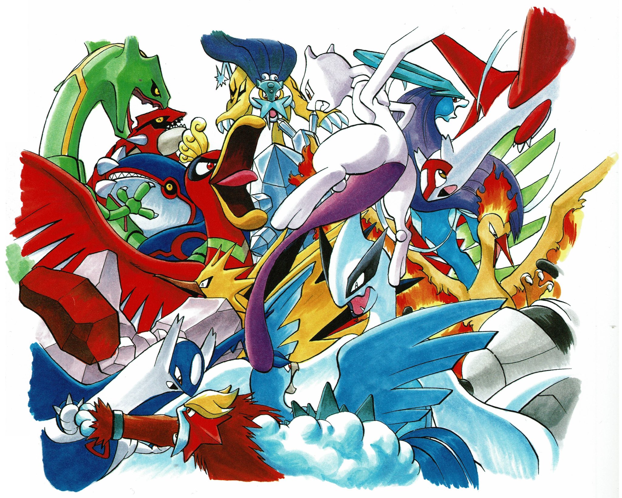 Pokemon Legendary Poster