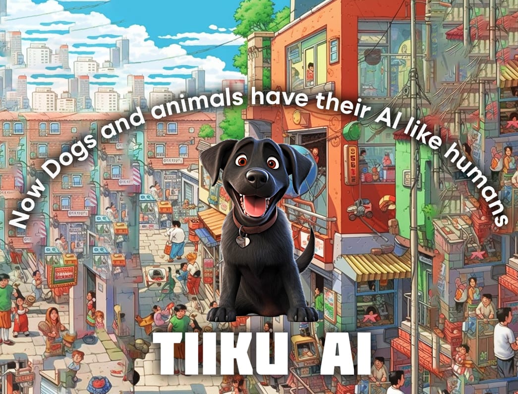 TiikuAI's tweet photo. 🐶🤖🚀 Exciting News: Dogs and Animals Embrace AI, Just Like Humans! 🐾📲
🔥🌍 The world of technology continues to amaze us! 🌟📱 Guess what? Dogs and animals are now getting a taste of artificial intelligence (AI) too! 🐾💻 #AIforAnimals #NextGenPaws https://t.co/2Rh2RapKw2