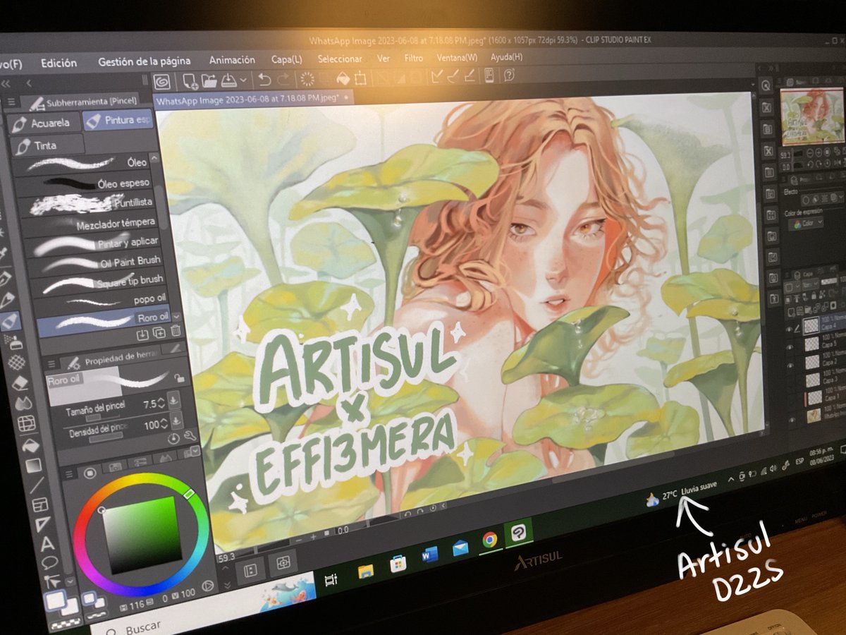 Artisul Pen Display #D22S with Screen 21.5 inch Pen Display😍😍😍

‍‍🎉Artist: @effi3mera
🥳Gear: #artisuld22s
🔗Official link: artisul.com/PenDisplay/D22…

#artisul #artisulglobal #artisoul #illustration #illustratorsoninstagram #digitalart #originalcharacter #artisuld22s #artissoul