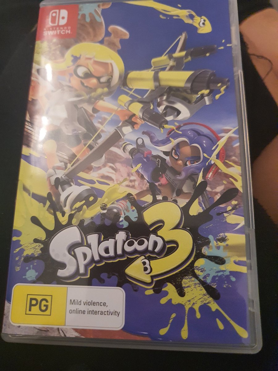 puffinfisher's tweet photo. GOT SPLATOON 3 LESSS FUCKIN GOOOO https://t.co/DPy6rx3pTA