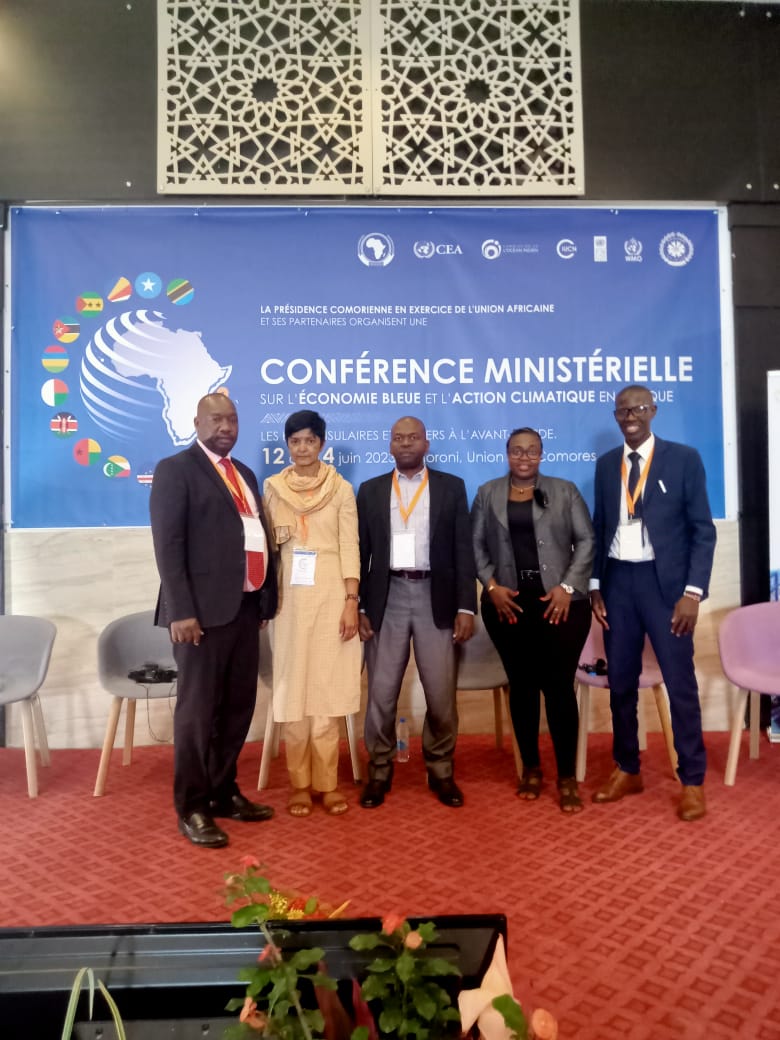 Happening Now... Moroni Declaration on blue economy and climate Action... Kenya is well represented by CS Ministry of Mining and blue economy....
