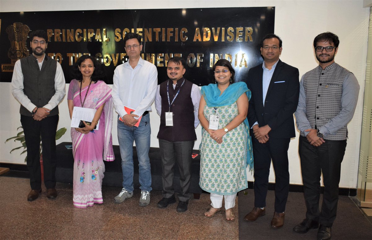 Delighted to welcome <a href="/mashah06/">M.A. Shah</a>, Director, <a href="/dohhkmr/">Department of Handicrafts & Handloom, Kashmir</a>, to a meeting with Dr. Preeti Banzal, Adviser/Scientist G, <a href="/PrinSciAdvGoI/">Principal Scientific Adviser, Govt. of India</a> , and the AGNIi Mission Team. The interactions focused on transforming the Indian #handicrafts and #handloom ecosystems in #India with Indian #technologies