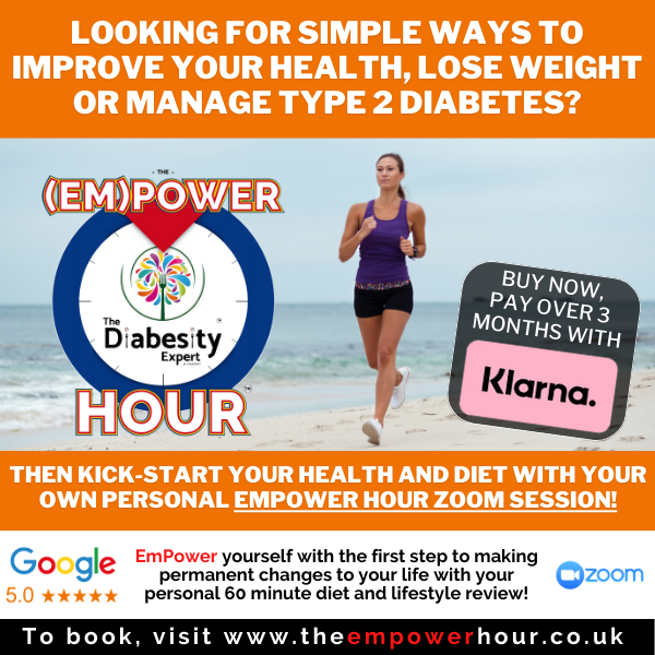 This really could be the one single hour that changes your life (and health) for the better in 2023!

Book your (Em)Power Hour™ session with me NOW!

Check out theempowerhour.co.uk

#inutrition #health #wellness #diet #nutrition #weightloss #diabetes