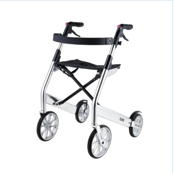 Upgrade your mobility with our Wholesale Medical Health Care Outdoor Aluminum Lightweight Walking Aid Rollator Walker. Designed for outdoor use, it's lightweight and durable. Order now and enjoy the freedom to move around with ease! 🚶‍♂️🌳💪 #RollatorWalker #OutdoorMobility