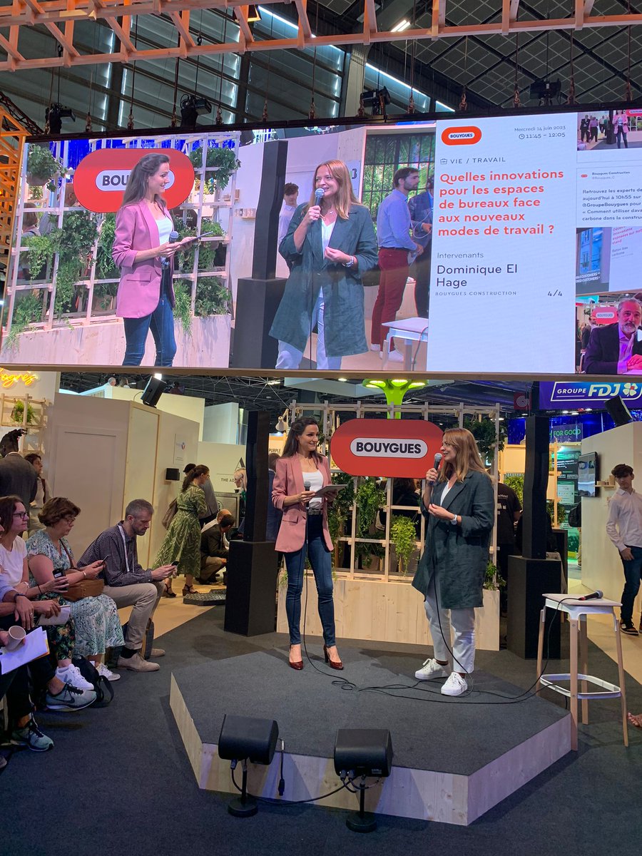 Réfléchir, échanger sur le travail du futur, on en parle à #VivaTech2023