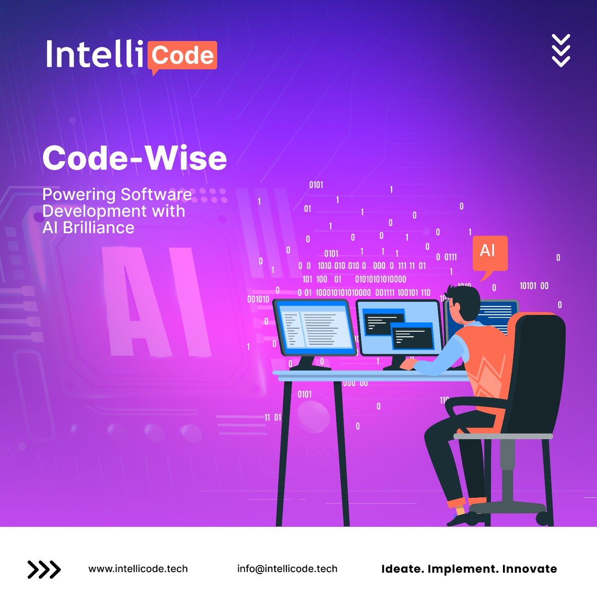 intellicodetech's tweet photo. Unlock the hidden potential of #AI in #softwaredevelopment with #IntelliCode. Our AI-driven solutions bring a new dimension of efficiency, accuracy, and #innovations to your development process.
#software #business #softwaresolutions #softwaredesign #SoftwareDeveloper #ai https://t.co/pV9HRmJsfH