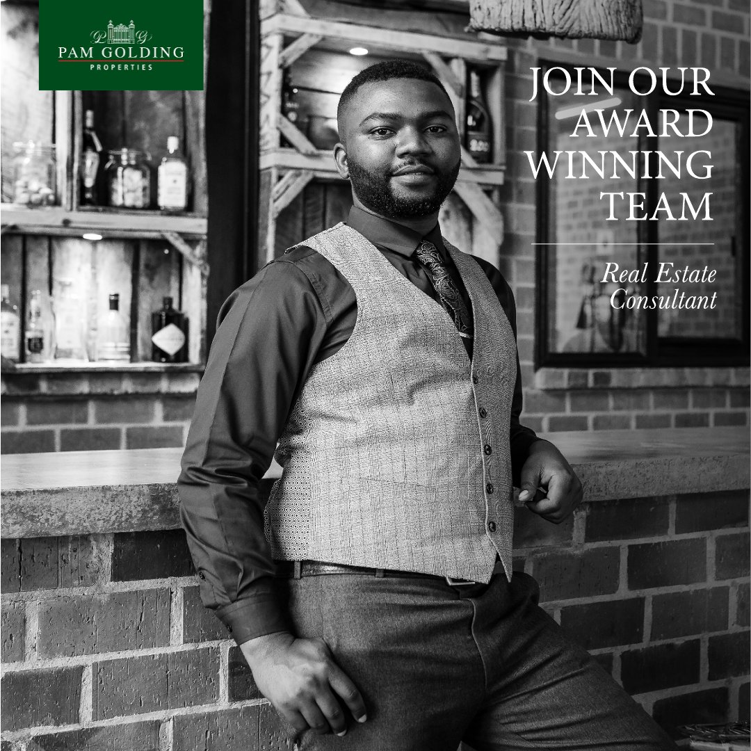 PamGoldingZM's tweet photo. Are you looking to become a top real estate agent? Join the Pam Golding Properties Zambia team dedicated to providing our clients with exceptional service. Being part of our team we provide our agents comprehensive career support to achieve your goals. https://t.co/mo7cSNHrzv