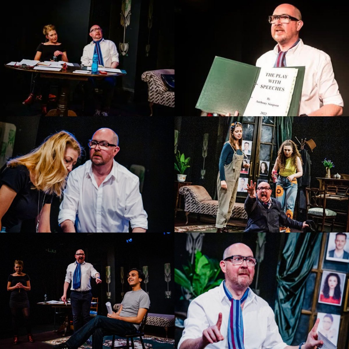 Review: A Play with Speeches
⭐⭐⭐⭐⭐
* Breathtakingly funny concept &amp; writing by @WoolfJames 
* a company on top form with electric performances all round
* <a href="/MatthewParker75/">Matthew Parker 🏳️‍🌈 (he/him)</a> redefines the meaning of tour de force &amp; is unmissable
Book now <a href="/GatehouseLondon/">Upstairs At The Gatehouse</a> 
Just go until 18 June
