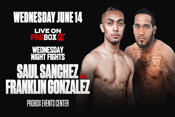 It's Fight Day on @ProBox_TV 🥊
ProBoxTV.com is a 1.99 a month, or 18 dollars a year and free on Youtube
#SanchezGonzalez #ProboxTV