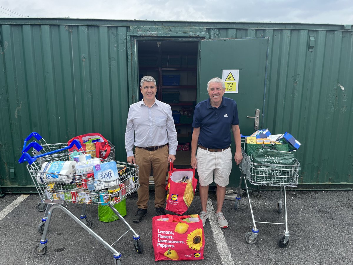 AFoodbank's tweet photo. A huge thank you to @AmmanfordCC for their wonderful donation of over 120Kg of food! Your donations will change lives in our community for the better! https://t.co/E4H3isUpd0