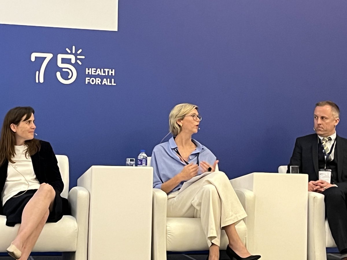 WHO_Europe's tweet photo. Ireland and Belgium are just 2 @WHO_Europe member states accelerating efforts to tackle the #ClimateCrisis.
@HehirColin 🇮🇪 @roinnslainte #ClimateChange Unit Head & Eveline DeCoster 🇧🇪 government environment advisor discussed progress at our Partners Forum.
#Partners4Impact
3/ https://t.co/o078J7bG1T