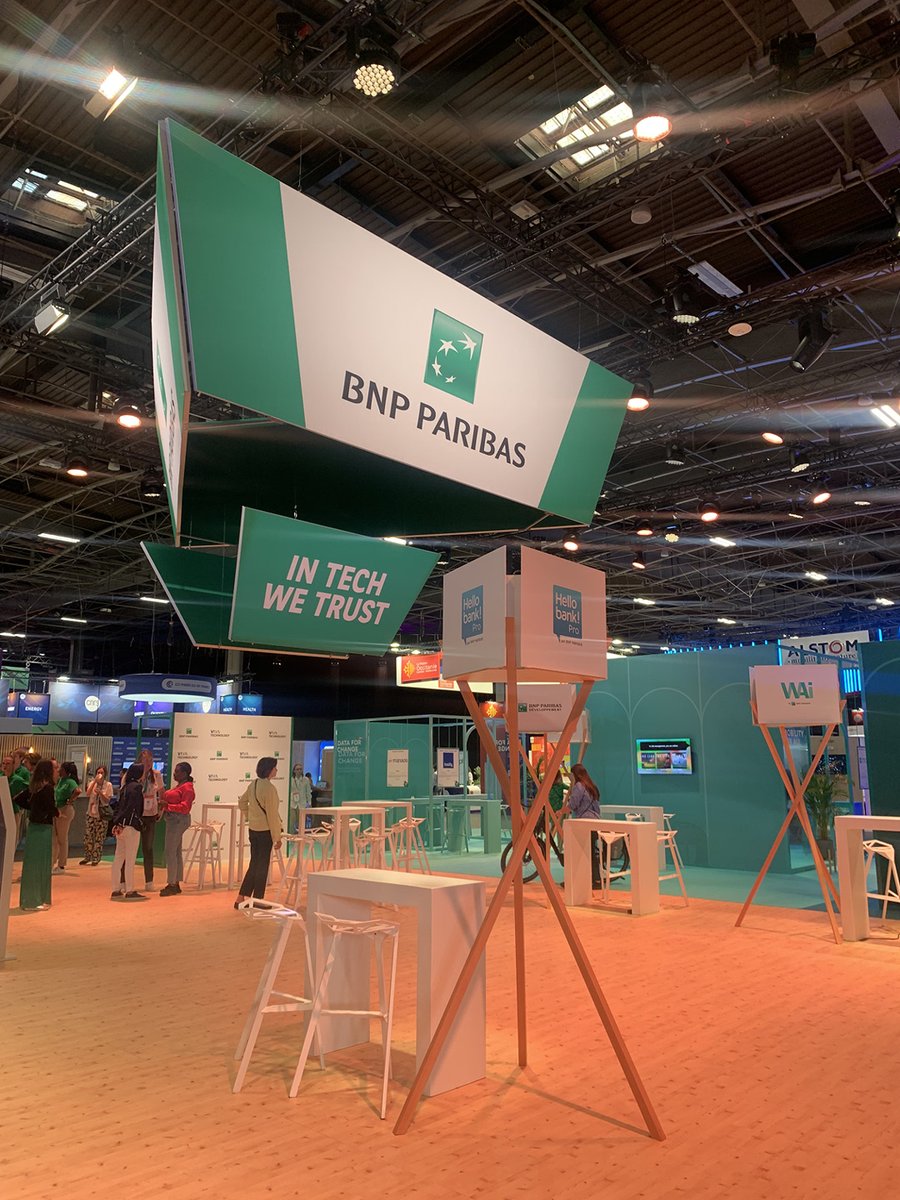 Bertrand Cizeau (@bertrandcizeau) on Twitter photo Début de la 7️⃣ème édition de <a href="/VivaTech/">Viva Technology</a> ! 🚀
Venez à la rencontre de nos experts <a href="/Hellobank_fr/">Hello bank! France</a> sur le plus grand salon #tech d’Europe. En bonus une surprise vous attend samedi. 🤫 Rdv sur le stand <a href="/BNPParibas/">BNP Paribas Group</a> !
#VivaTech #BNPPAdvance Début de la 7️⃣ème édition de <a href="/VivaTech/">Viva Technology</a> ! 🚀
Venez à la rencontre de nos experts <a href="/Hellobank_fr/">Hello bank! France</a> sur le plus grand salon #tech d’Europe. En bonus une surprise vous attend samedi. 🤫 Rdv sur le stand <a href="/BNPParibas/">BNP Paribas Group</a> !
#VivaTech #BNPPAdvance