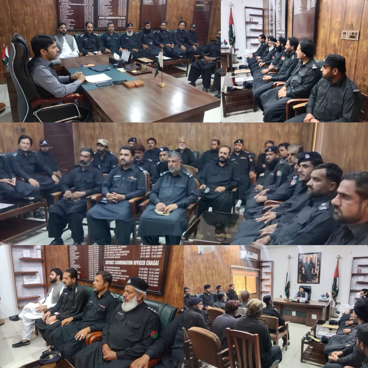 Deputy Commissioner Nushki Office (@dcnushki) on Twitter photo *نوشکی . ڈی سی نوشکی کیپٹن ر راجہ اطہر عباس لیویز فورس کے اہلکاروں کی تعارفی اجلاس کی صدارت کر رہے ہیں اے سی نوشکی زاہد شاھوانی و دیگر موجود ہیں* <a href="/cs_balochistan/">Chief Secretary Balochistan</a> <a href="/LeviesHq/">Balochistan Levies Force HQ</a> <a href="/hamzashafqaat/">Muhammed Hamza Shafqaat</a> <a href="/AtharAbbasRaja/">Servant of Saravan</a> <a href="/ZHDshahwani/">Zahid</a> *نوشکی . ڈی سی نوشکی کیپٹن ر راجہ اطہر عباس لیویز فورس کے اہلکاروں کی تعارفی اجلاس کی صدارت کر رہے ہیں اے سی نوشکی زاہد شاھوانی و دیگر موجود ہیں* <a href="/cs_balochistan/">Chief Secretary Balochistan</a> <a href="/LeviesHq/">Balochistan Levies Force HQ</a> <a href="/hamzashafqaat/">Muhammed Hamza Shafqaat</a> <a href="/AtharAbbasRaja/">Servant of Saravan</a> <a href="/ZHDshahwani/">Zahid</a>