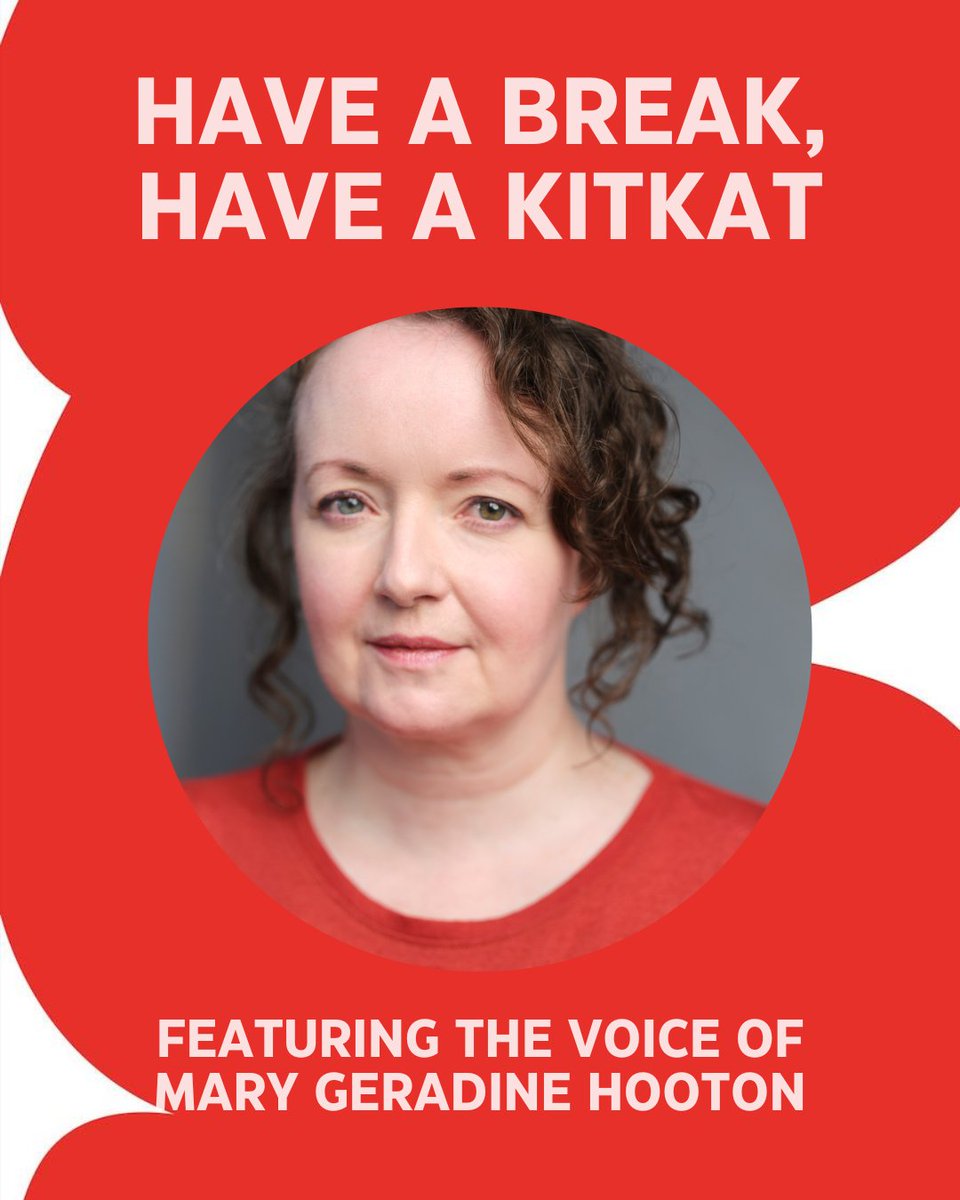KitKat's great Voice Over cast continues with:

⭐️<a href="/joewalsh1998/">Joe Walsh</a>, voicing Nick's Dad
⭐️<a href="/ArtlLightMan/">Mary G Hooton</a>, voicing Laura's Mum &amp; Nick's Mum

Have you booked your tickets yet?
Head over to switchmcr.com/kitkat before its too late!

🍫🍫