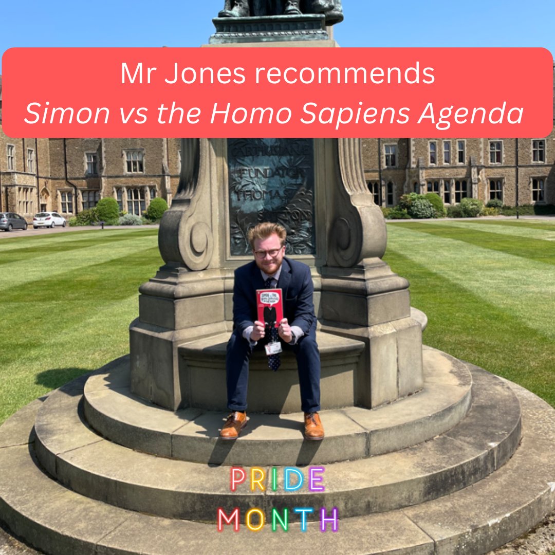 CharterhouseLib's tweet photo. Mr Jones, our brilliant English teacher, has chosen an absolute classic to #ReadWithPride ! Which books will @ChanningSchool @thehenrybox @fortislibbie
choose tomorrow?
@panmacmillan https://t.co/0sB6cq3XPY