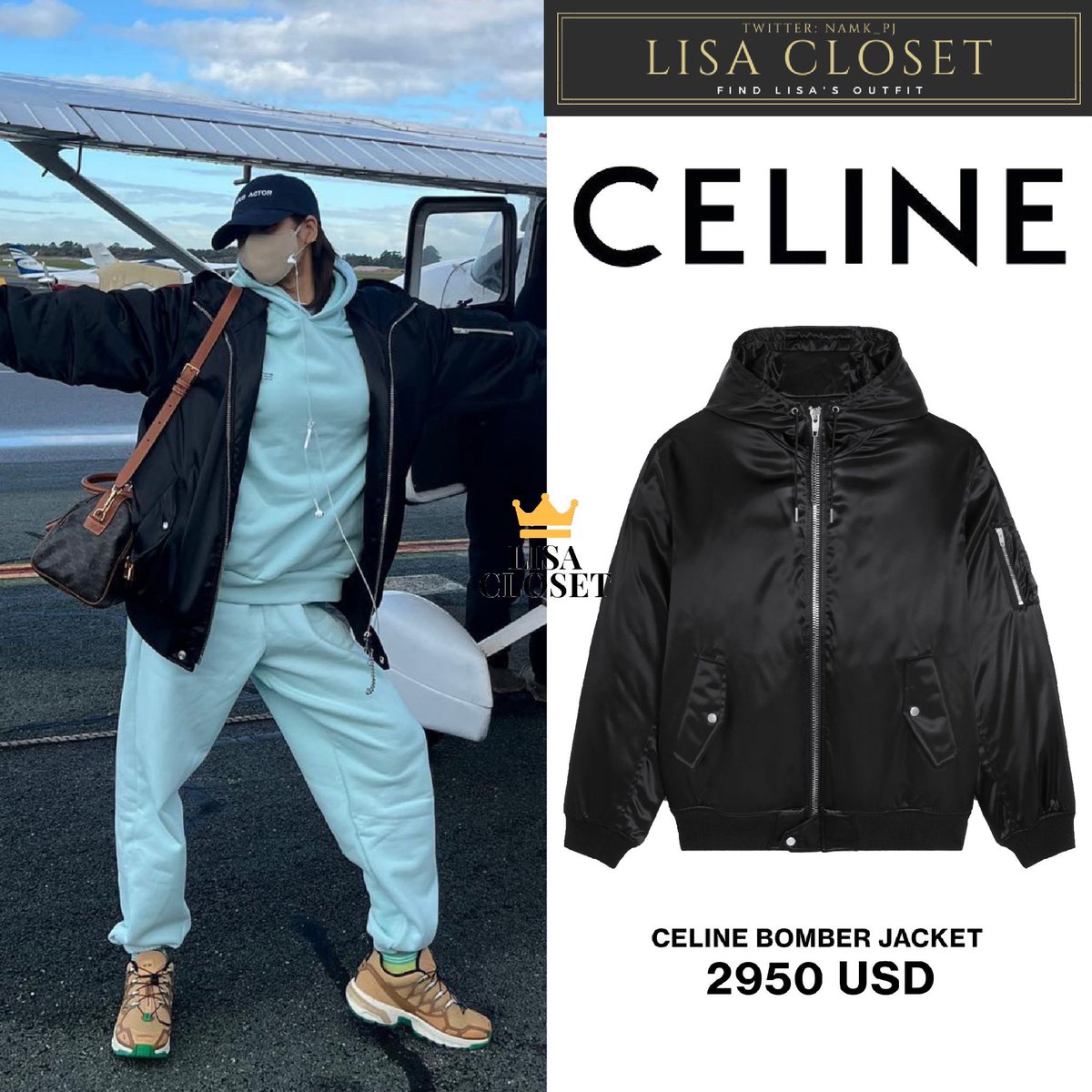 【未使用】LILI'S TEAM LALISA TEAM JACKETジャケット LALISA] LISA TEAM JACKET - YG SELECT