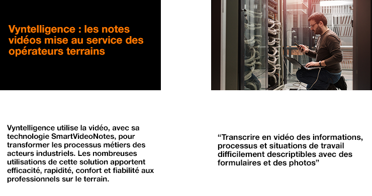 Orange_Future's tweet photo. [#Vivatech ]

Fini les longs formulaires, Vyntelligence privilégie la vidéo pour réimaginer et optimiser les processus de travail des entreprises.  #IA
👉https://t.co/FEs5wWTBwH https://t.co/pnF0M3A4p7