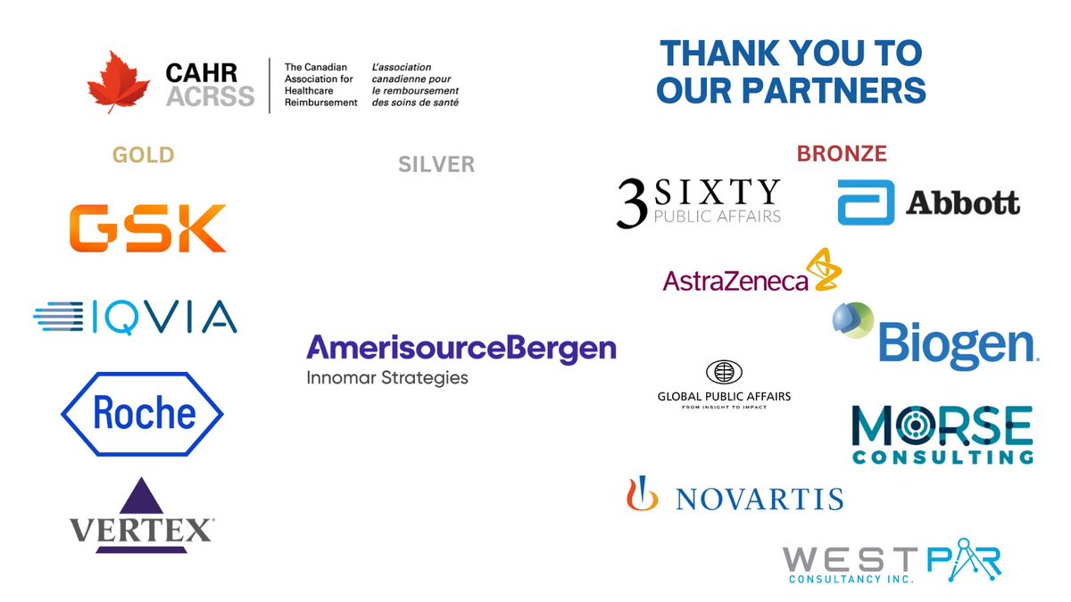 CAHR_ACRSS's tweet photo. Thank you to all of our generous partners!
@GSK, @Roche , #InnomarStrategies,
@AstraZeneca, @biogen, @GPAinsights, @IQVIA,
@MorseConsulting, @WestPAR_Inc, @Novartis

#CAHR #Education #Healthcare #MA101 #CMAP #Partners https://t.co/Juupk45fPD