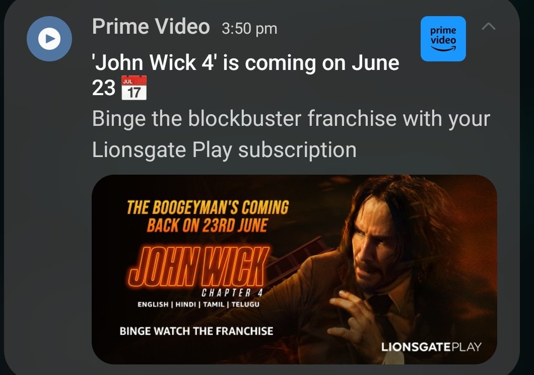 For all those waiting... here's #JohnWickChapter4 ott release date... 

#KeanuReeves
