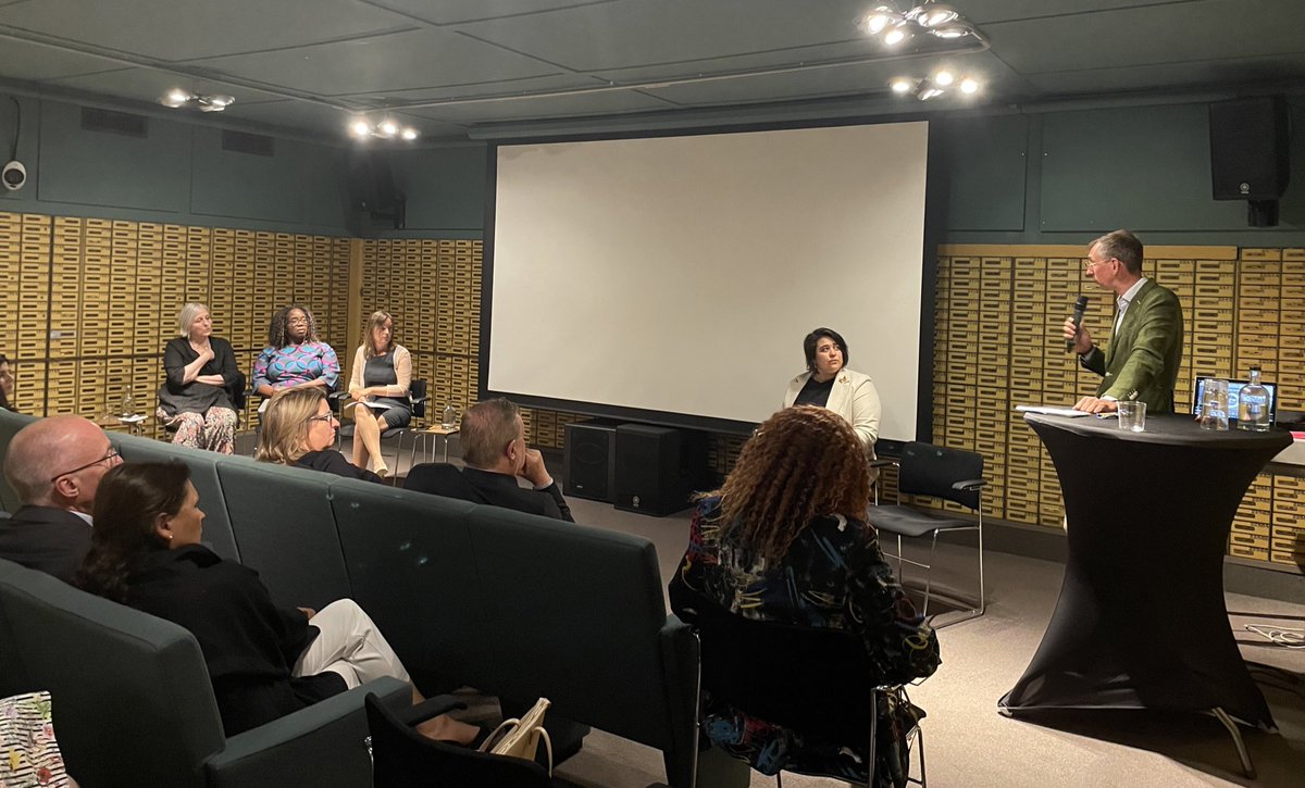 IrelandinNL's tweet photo. Last night, we brought the voices of victims to The Hague ⚖️

We heard powerful testimonies and fantastic insights about the path to reconciliation 🕊️

Thanks to our speakers @KevinDoris10 @DebRuizVerduzco @IlseDerluyn @EthnosInfo and Lorraine Smith van Lin 👏

#reparativejustice https://t.co/lgnWjIvvgc