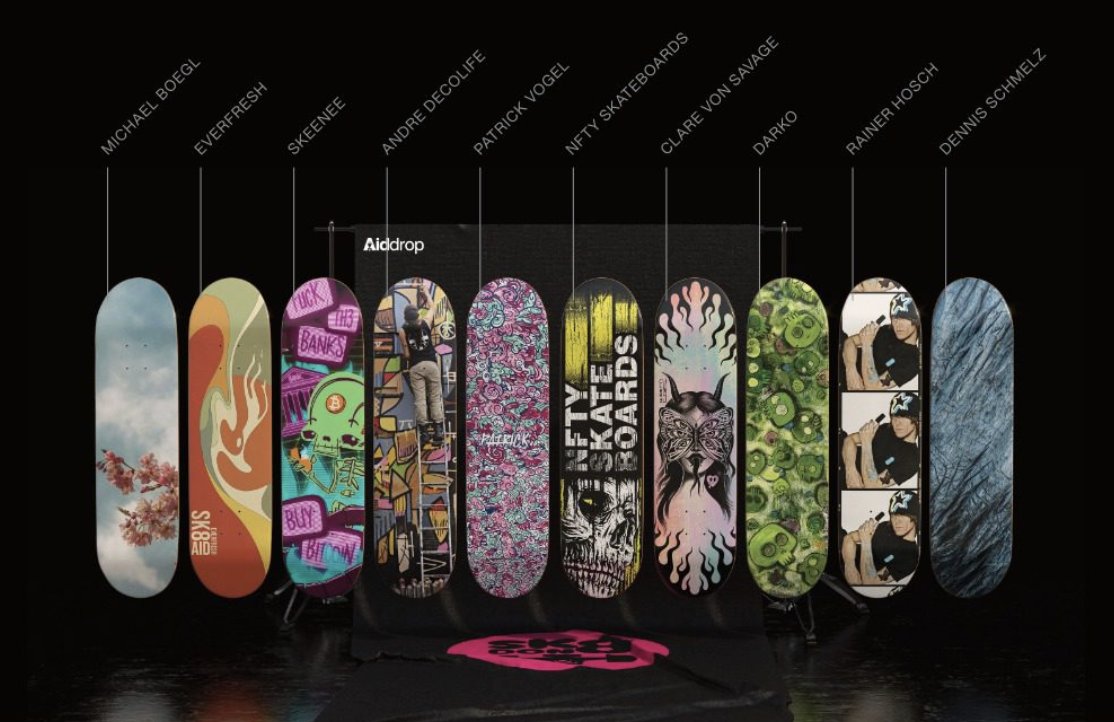 Today is the last day of #skatedonate campaign. We’re experiencing huge support from all over the Web3 community. 5.85ETH donated so far! 🛹💚
<a href="/aiddrop_team/">Aiddrop</a> <a href="/skateaid/">skate-aid</a> @patrickcandoit