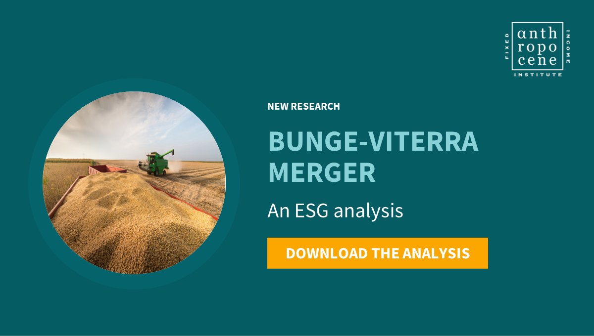 Anthropocene Fixed Income Institute (@fixedinstitute) on Twitter photo The merger of agricultural giants Bunge and Viterra has major implications for commodity-driven deforestation.
Our latest research looks at this engagement opportunity for ESG-focused investors.
anthropocenefii.org/afii-biodivers…
#deforestation #ESG
<a href="/ViterraUS/">Viterra US</a> <a href="/ViterraAus/">Viterra Australia</a> The merger of agricultural giants Bunge and Viterra has major implications for commodity-driven deforestation.
Our latest research looks at this engagement opportunity for ESG-focused investors.
anthropocenefii.org/afii-biodivers…
#deforestation #ESG
<a href="/ViterraUS/">Viterra US</a> <a href="/ViterraAus/">Viterra Australia</a>