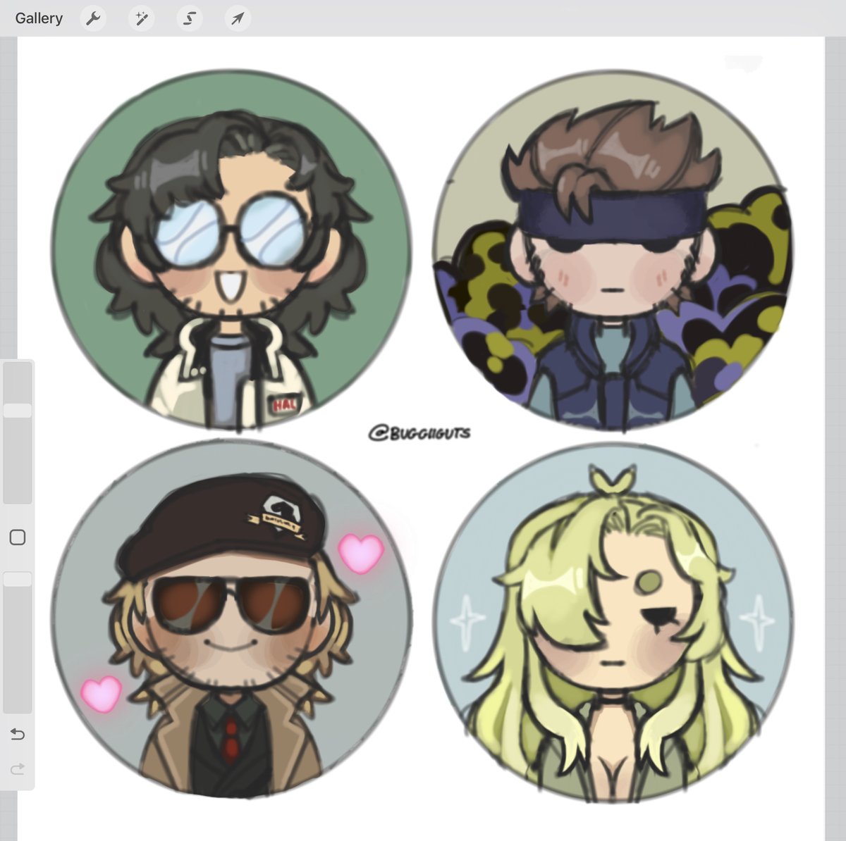 Metal gear solid pin designs
(MGSV Kaz is here because I luv him)
☆
#MetalGearSolid #MGS
