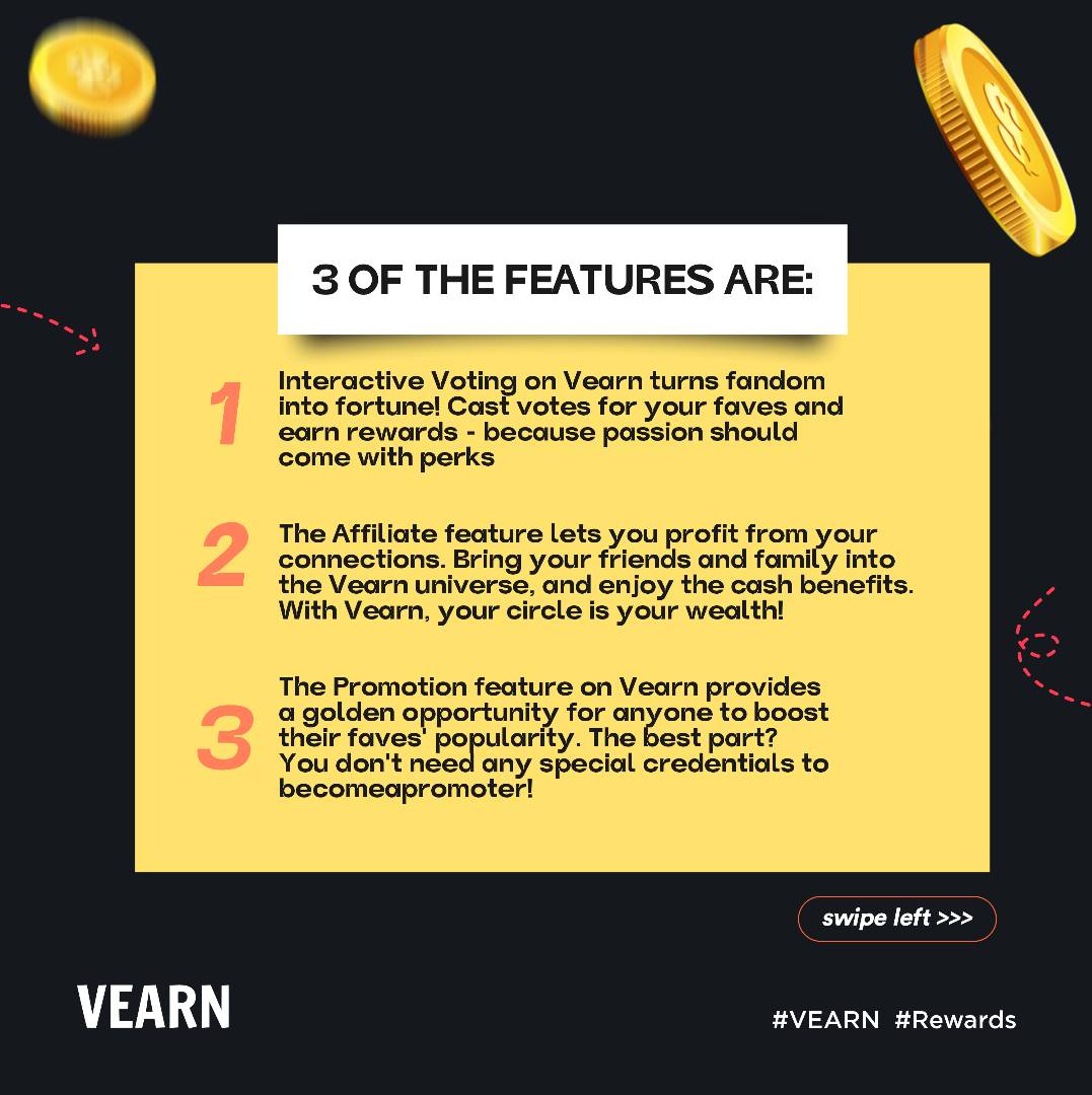 Vearn_HQ's tweet photo. Here is a summary of what Vearn does. Join our wait-list at https://t.co/zcYdsddQGH to earn money with Vearn and be a part of this journey. #Vearn #startup #entertaimment #bigbrother #vote #money #chefdammy #shows #RealityTV #trending2023 # https://t.co/fLZOEjXKI7