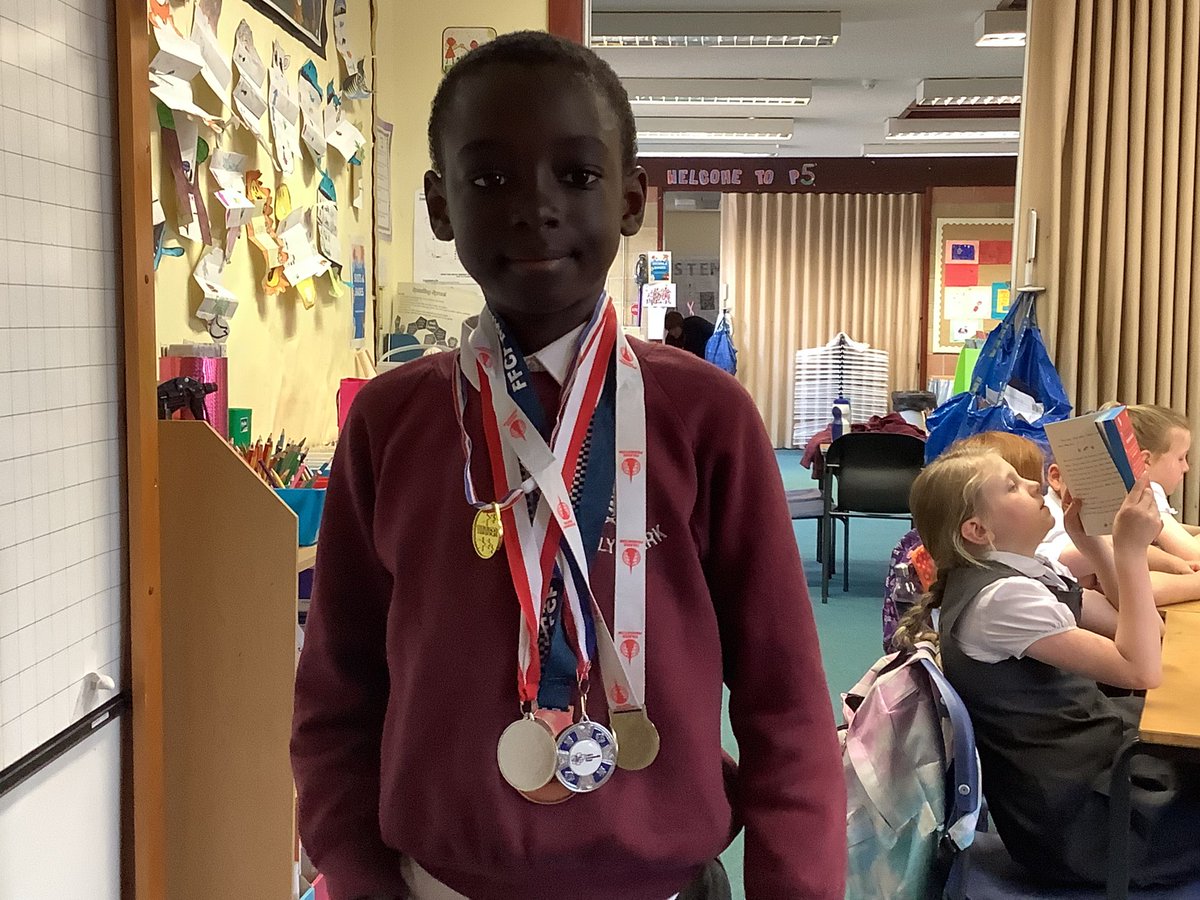 Congratulations on amazing sporting successes.  ⭐️⭐️