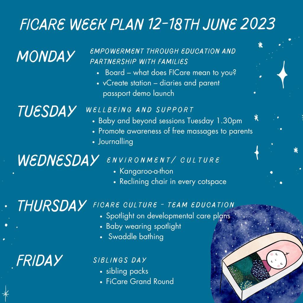 It’s #ficareweek! Our parent group Baby &amp; Beyond was great yesterday, discussing feeding and an impromptu baby wearing session! Looking forward to swaddle bathing demos and more baby wearing tomorrow! <a href="/HilaryC8/">Hilary Cruickshank</a> <a href="/hrmblair/">Hester Blair</a> <a href="/LesleyBaillie1/">Lesley Baillie</a> <a href="/RCOT_CYPF/">RCOT CYPF</a> #neonates #neonatalOT #ficare