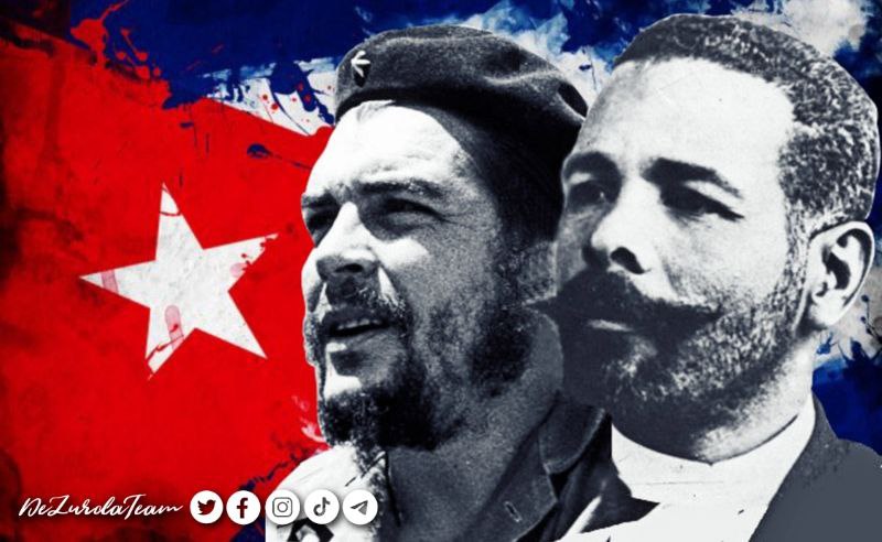 Aniversario de los natalicios de Antonio Maceo y Ernesto Che Guevara. Dos hombres que nos legaron su ejemplo, su coraje, su amor por esta tierra. Pasarán miles de generaciones y seguiremos con el machete en la mano, queriendo ser como el Ché y defendiendo #Cuba. #MaceoVive